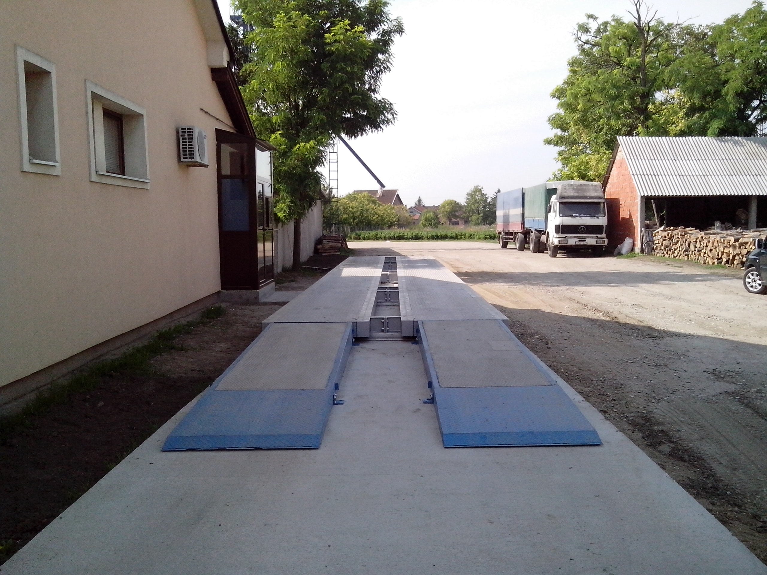 Mobilna kamionska vaga min